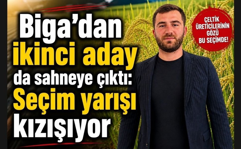 Biga’dan ikinci aday da sahneye çıktı: Seçim yarışı kızışıyor