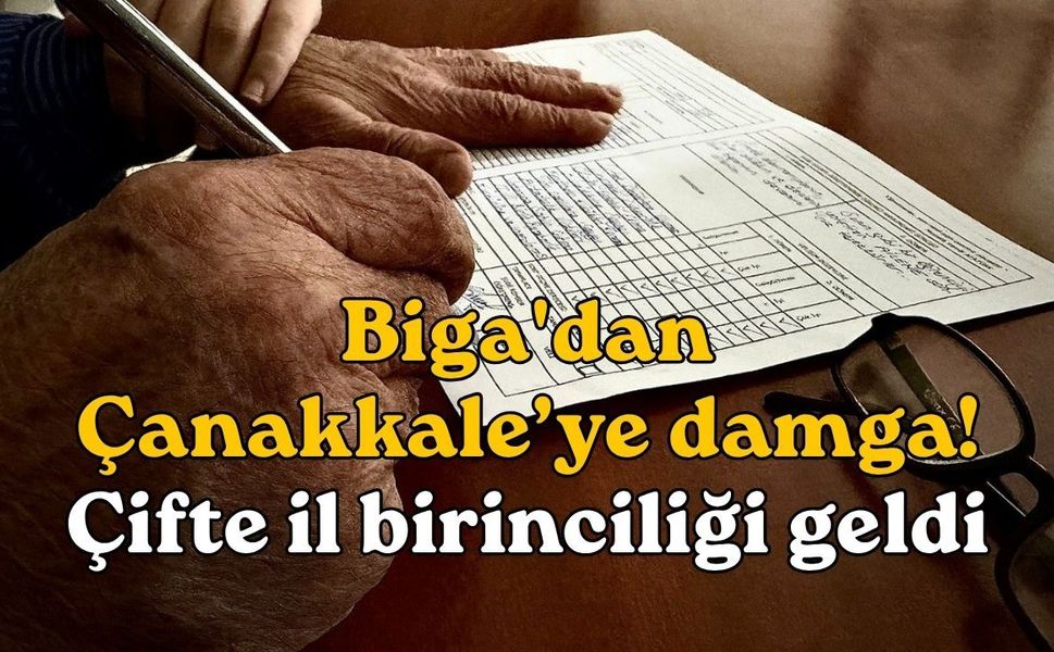 Biga'dan Çanakkale’ye damga! Çifte il birinciliği geldi
