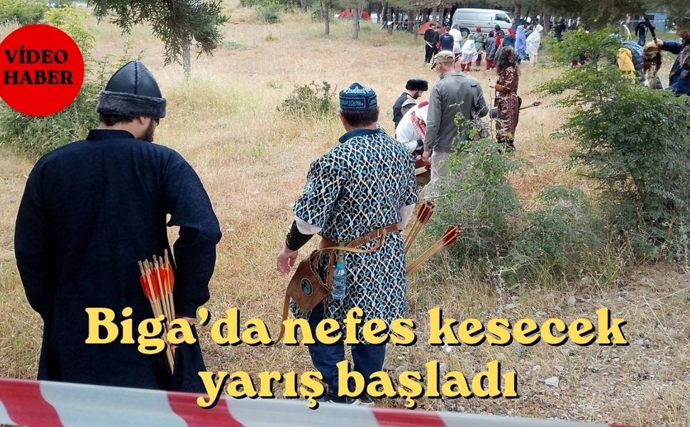 Biga’da nefes kesecek yarış başladı