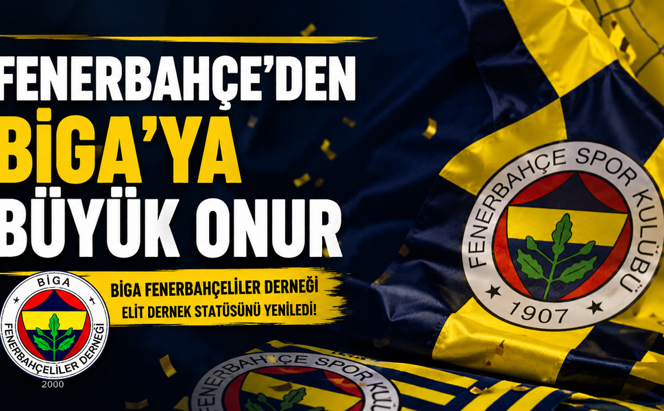 Fenerbahçe’den Biga’ya büyük onur