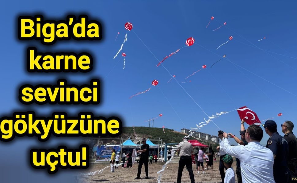 Biga’da karne sevinci gökyüzüne uçtu!