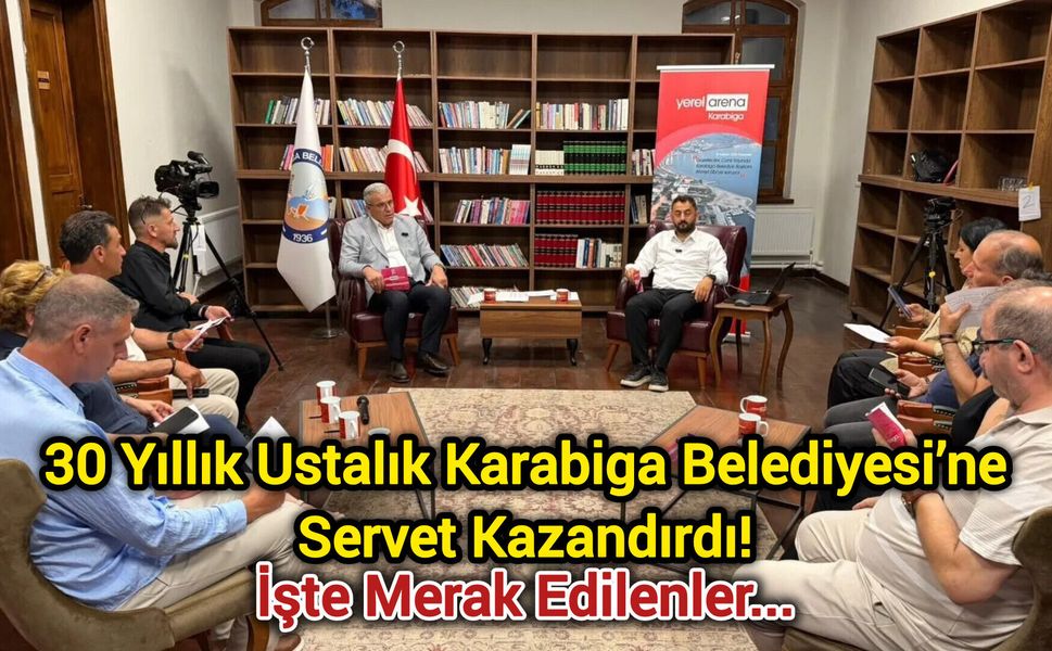 30 Yıllık Ustalık Karabiga Belediyesi’ne Servet Kazandırdı! İşte Merak Edilenler...