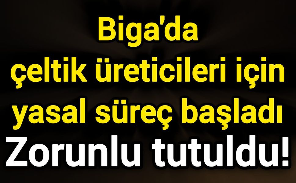 Biga'da çeltik üreticileri için yasal süreç başladı: Zorunlu tutuldu!