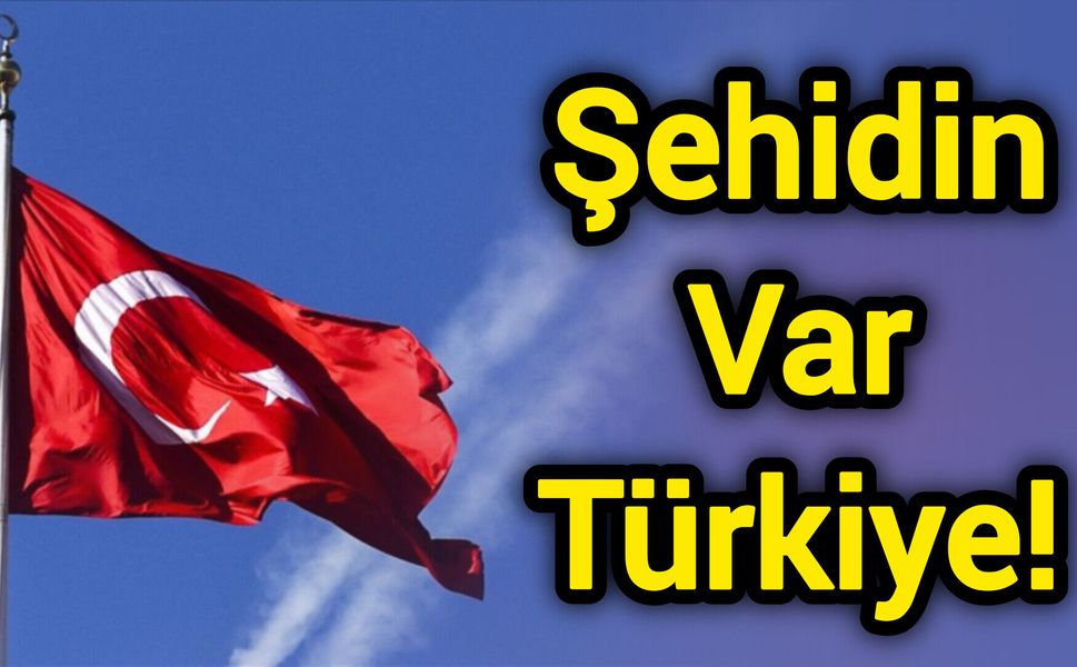 Şehidin Var Türkiye!