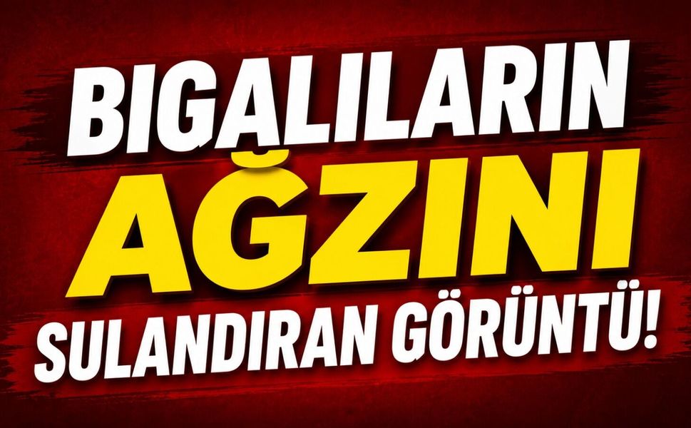 Bigalıların ağzını sulandıran görüntü!