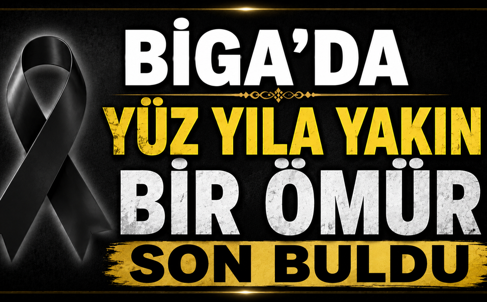 Biga’da yüz yıla yakın bir ömür son buldu