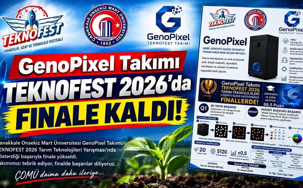 GenoPixel Takımı TEKNOFEST 2026’da Finale Kaldı
