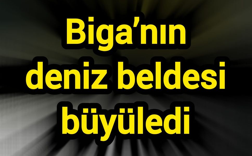 Biga’nın deniz beldesi büyüledi
