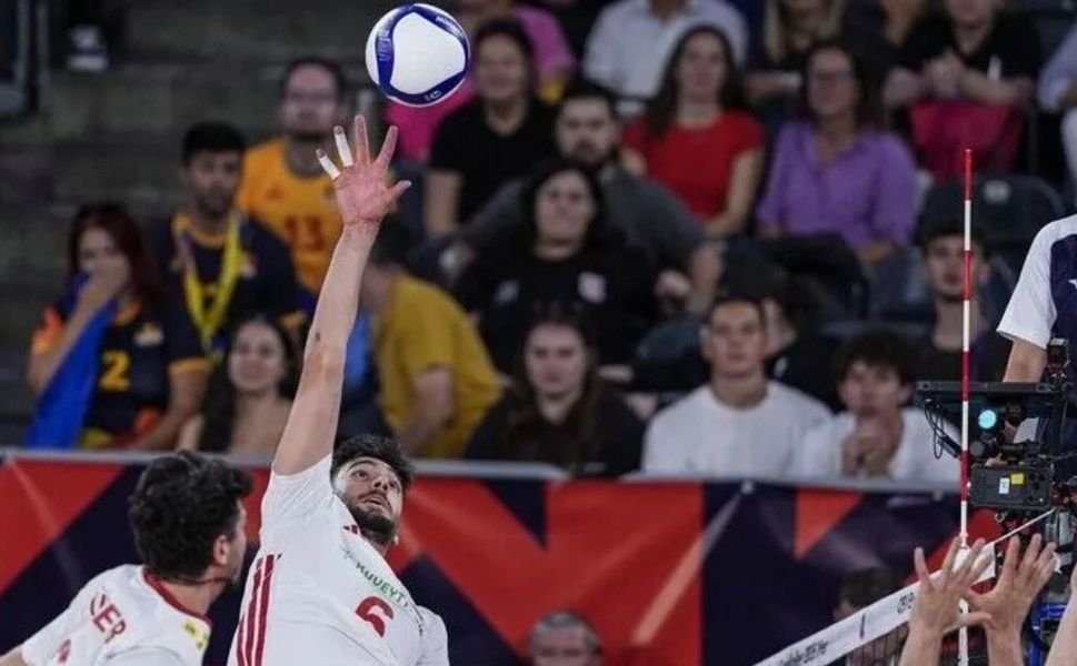 A Milli Erkek Voleybol Takımı, Romanya'ya mağlup oldu