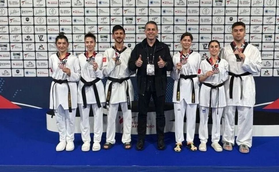 Milli para tekvandocular, Fransa'da 6 madalya kazandı