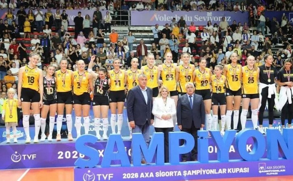 2026 Voleybol Kadınlar AXA Sigorta Şampiyonlar Kupası VakıfBank'ın